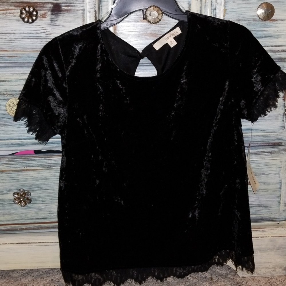 Velvet top